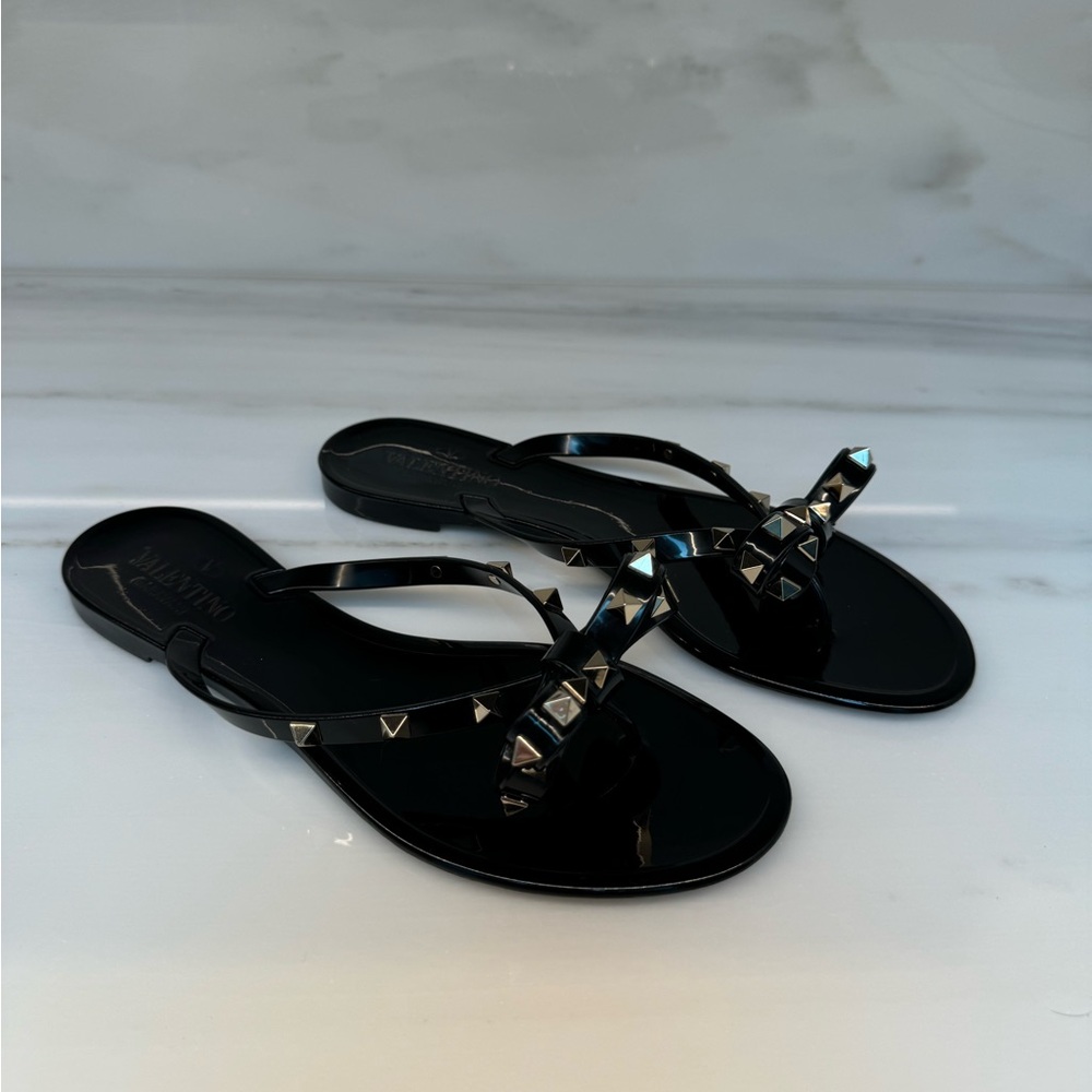 Valentino Rockstud Flip Flops
